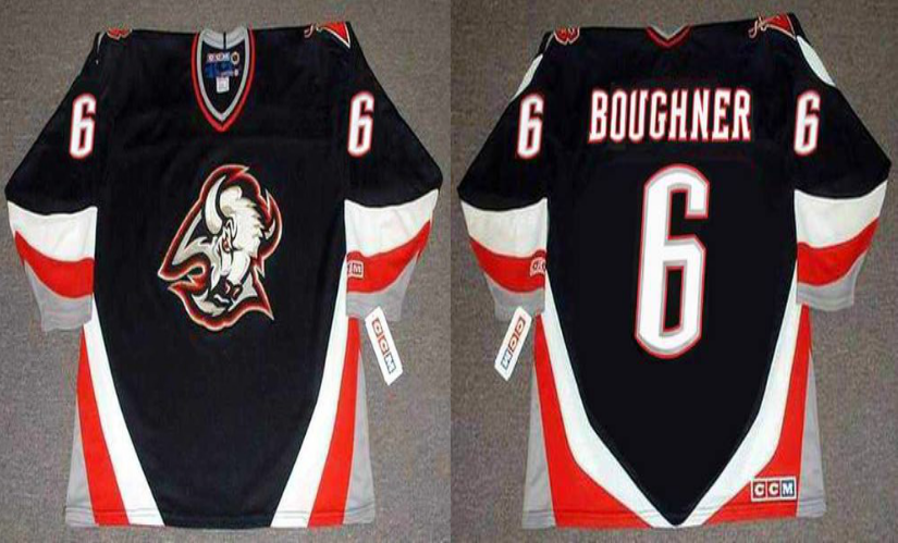 2019 Men Buffalo Sabres 6 Boughner black CCM NHL jerseys